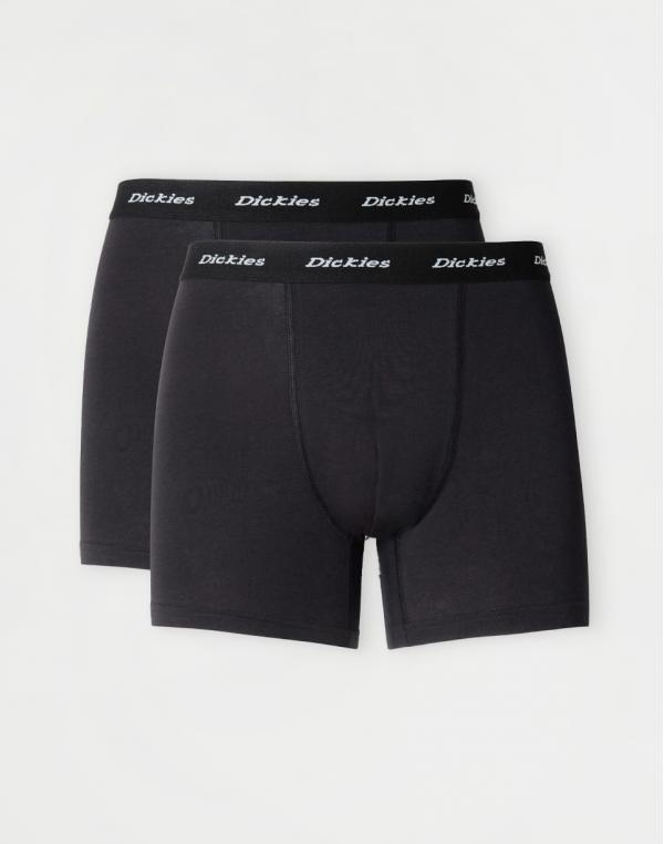 Dickies 2 Pack Trunks Black L