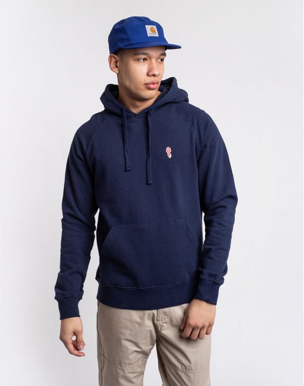 Revolution 2056 Hoodie navy-mel S
