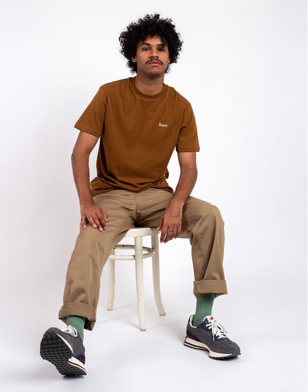 Tričko Forét Air T-Shirt BROWN