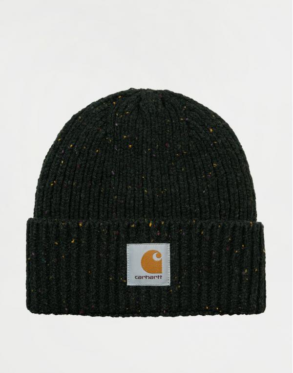 Carhartt WIP Anglistic Beanie Speckled Dark Cedar