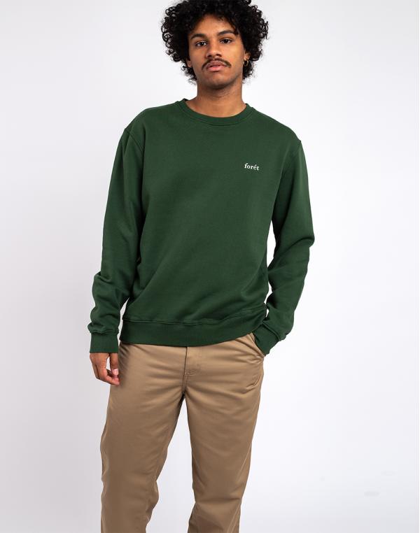 Forét Ash Sweatshirt DARK GREEN S