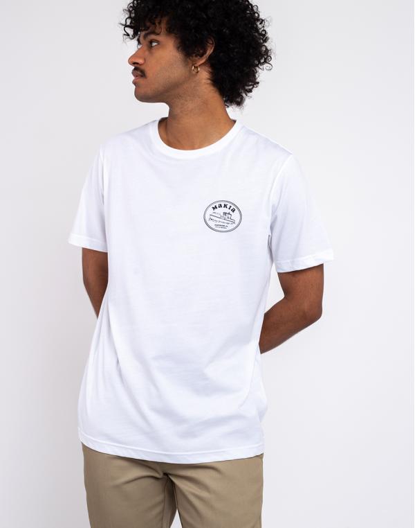 Tričko Makia Boat T-Shirt white