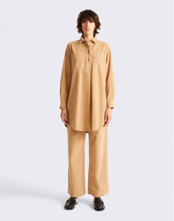 Thinking MU Camel Neyade Dress CAMEL XS