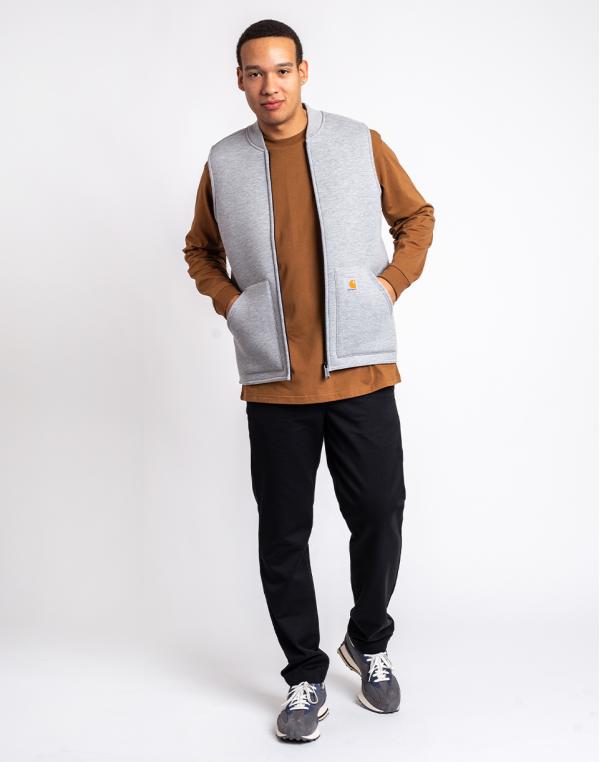 Carhartt WIP Car-Lux Vest Grey Heather / Grey S