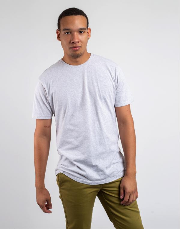 Tričko Colorful Standard Classic Organic Tee Snow Melange