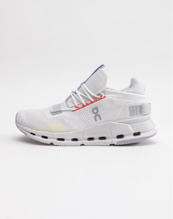 On Cloudnova White/Glacier 37