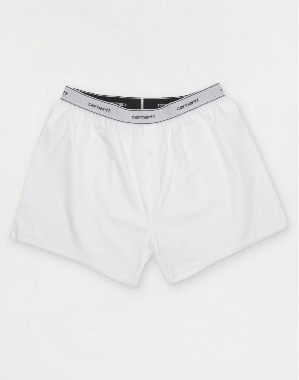 Carhartt WIP Cotton Script Boxers White S