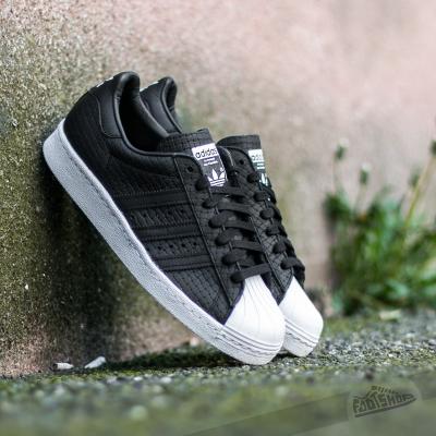 adidas Superstar 80s Woven Core Black/ Core Black/ Core Black