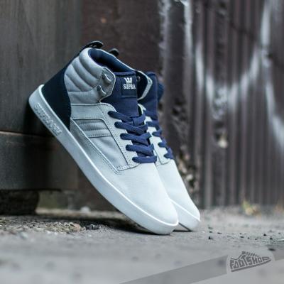 Supra Bandit Light Grey/ Navy-White