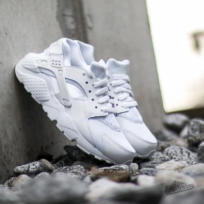 Nike Huarache Run GS White/ White-Pure Platinum
