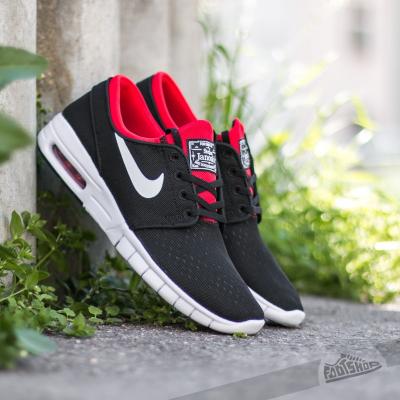 Nike Stefan Janoski Max Black/ White-University Red