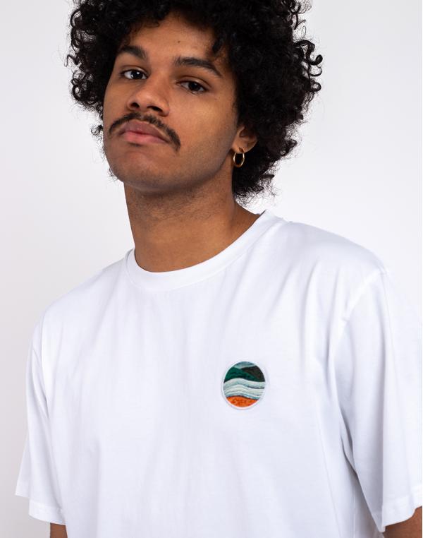 Tričko Forét Frame T-Shirt WHITE