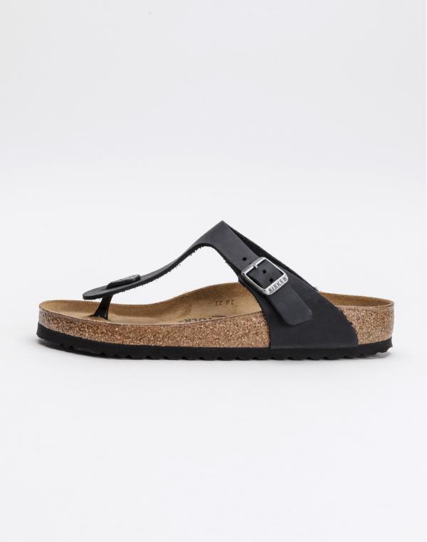 Birkenstock Gizeh NU Oiled Black 36