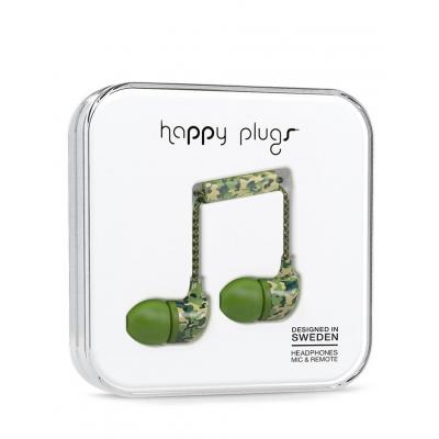 Sluchátka Happy Plugs In-Ear camouflage