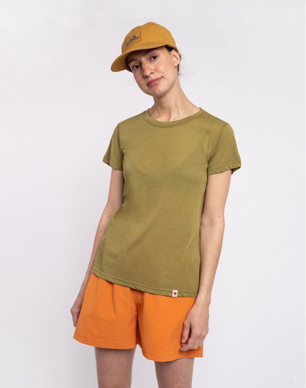 Tričko Fjällräven High Coast Lite T-Shirt W 624 Moss Green