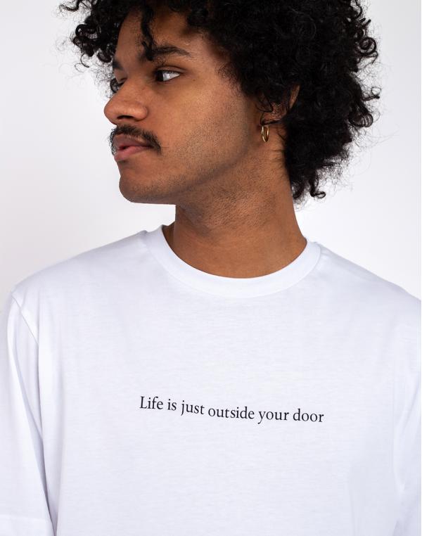 Tričko Forét Journey T-Shirt WHITE