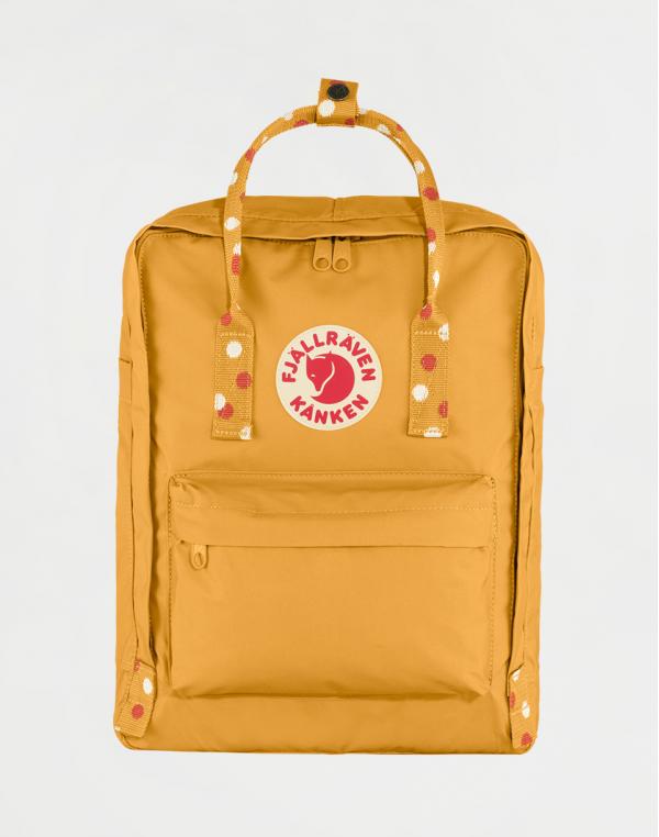 Batoh Fjällräven Kanken 160-916 Ochre-Confetti Pattern 16 l