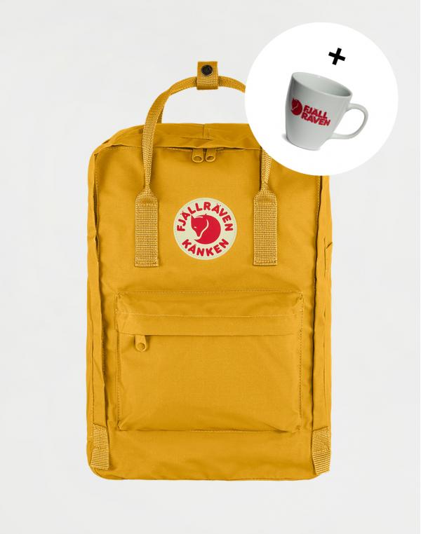 Batoh Fjällräven Kanken Laptop 13" 160 Ochre 13 l