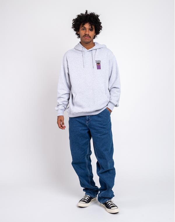 Makia Kosmos Hooded Sweatshirt light grey S