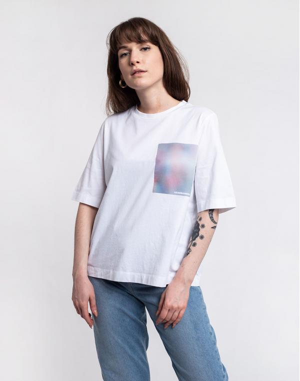Tričko Armedangels Layaa Atmospheric white