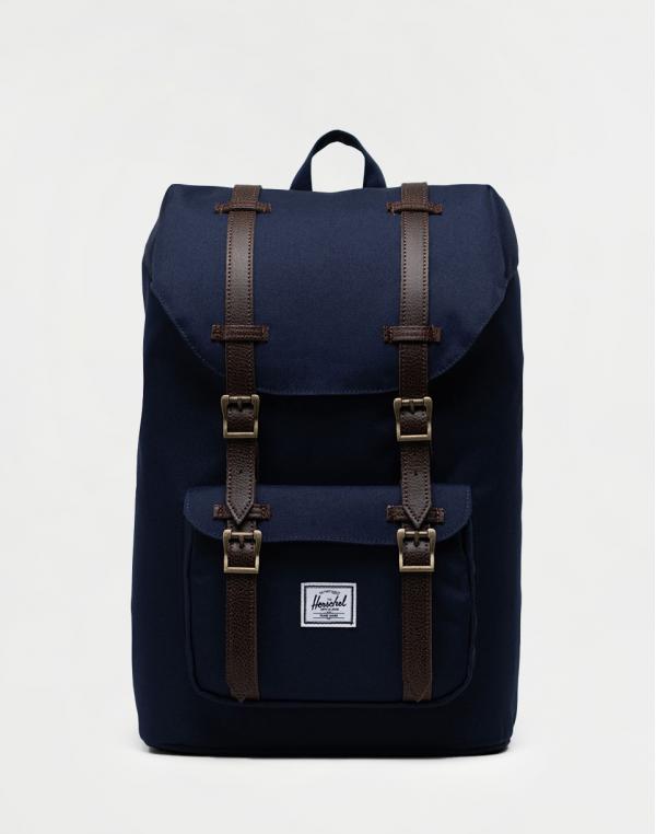 Batoh Herschel Supply Little America Mid-Volume Peacoat/Chicory Coffee 17 l