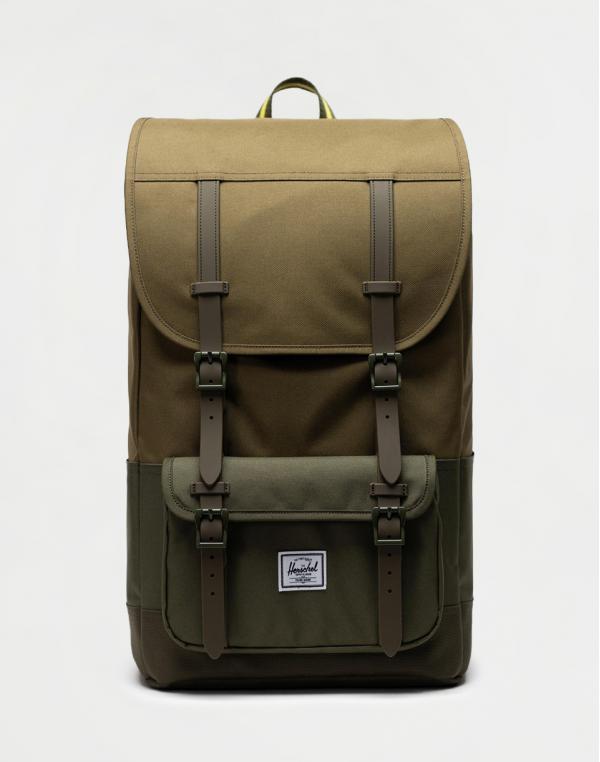 Batoh Herschel Supply Little America Pro Military Olive/Ivy Green/Limeaid 28 l