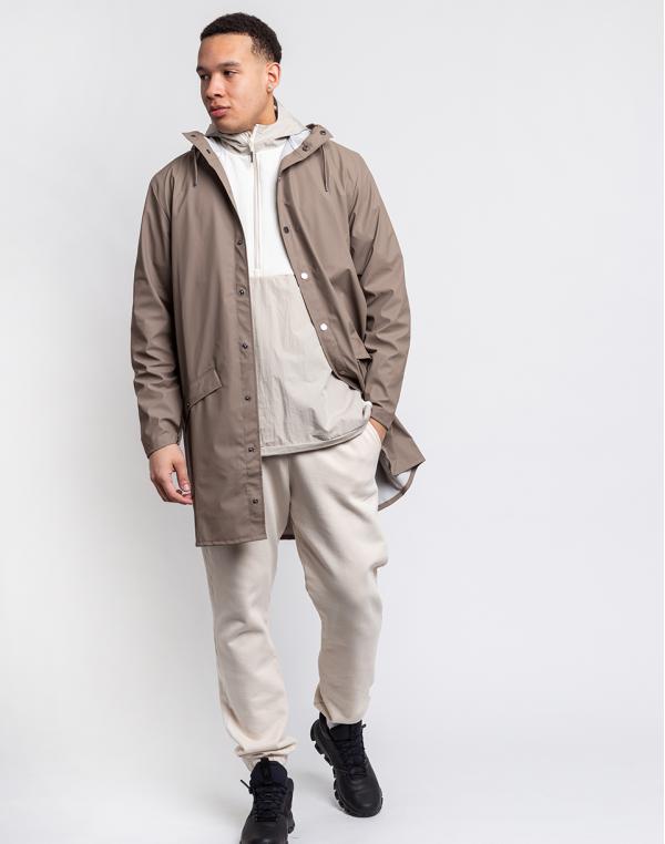 Rains Long Jacket 17 Taupe L