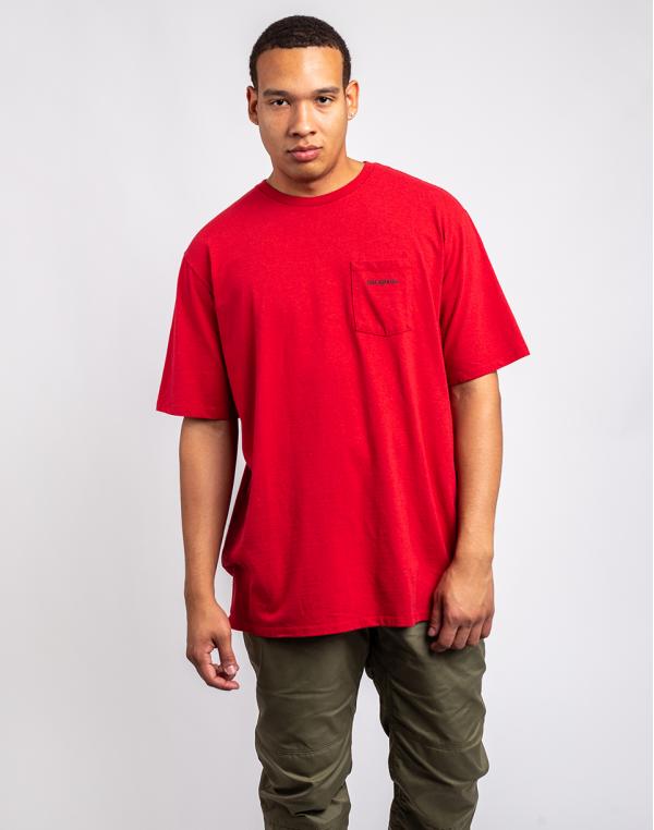 Tričko Patagonia M's Line Logo Ridge Pocket Responsibili-Tee Sumac Red