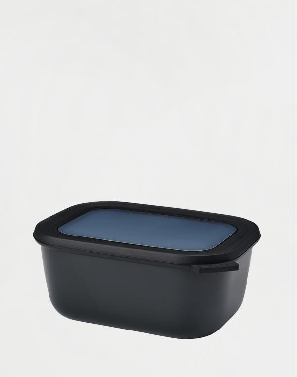 Mepal Multi Bowl Cirqula Rectangular 1500 ml Nordic Black