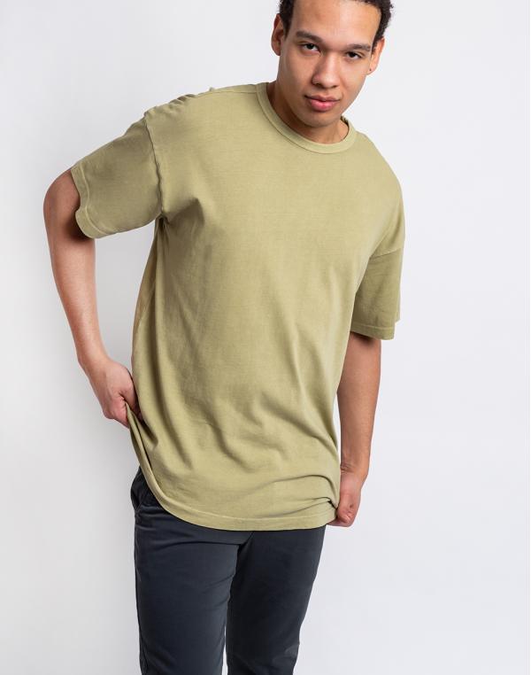 Tričko Knowledge Cotton Nuance By Nature™ Alder Oversized Tee 1246 Sage (light dusty green)