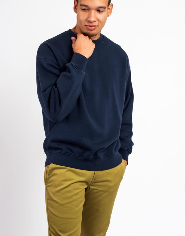Colorful Standard Organic Oversized Crew Navy Blue S