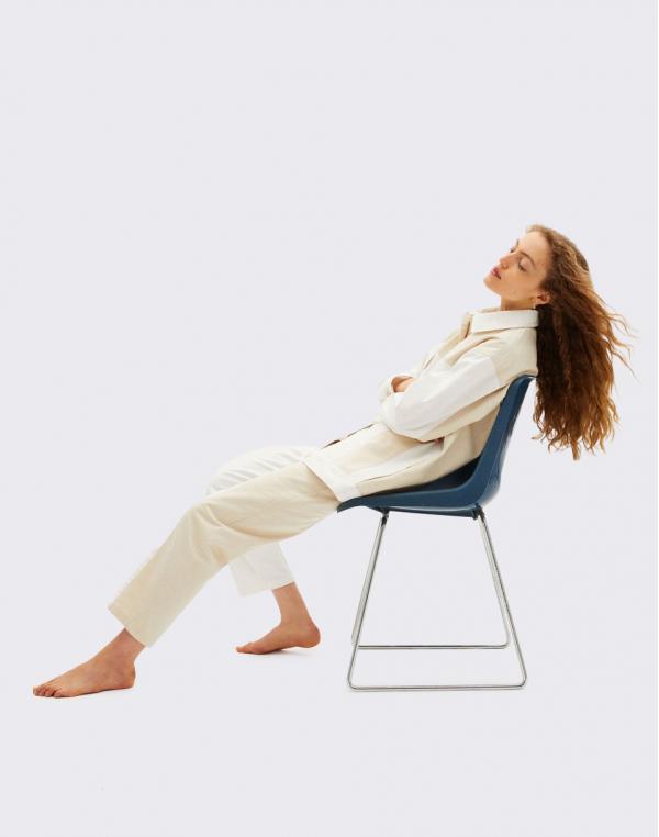 Thinking MU Patched Phoebe Jacket COMBO S