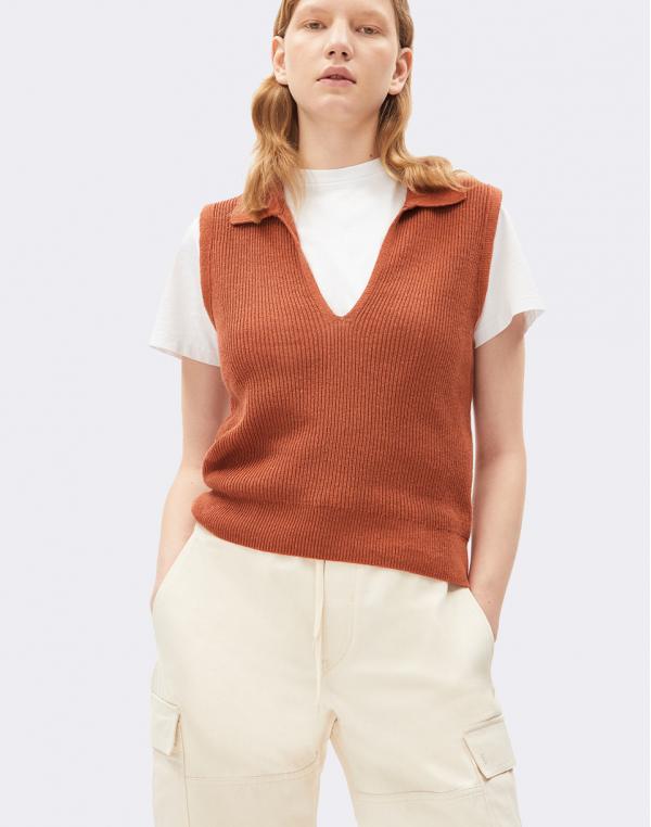 Armedangels Robertaa Lino brick XS