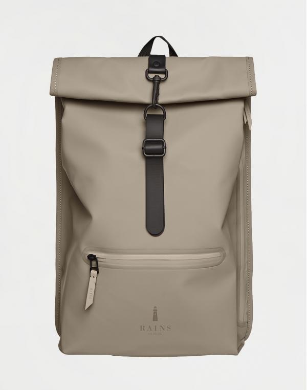 Batoh Rains Roll Top Rucksack 17 Taupe 18 l