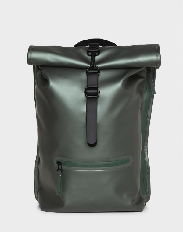 Batoh Rains Rolltop Rucksack 60 Silver Pine 13 l