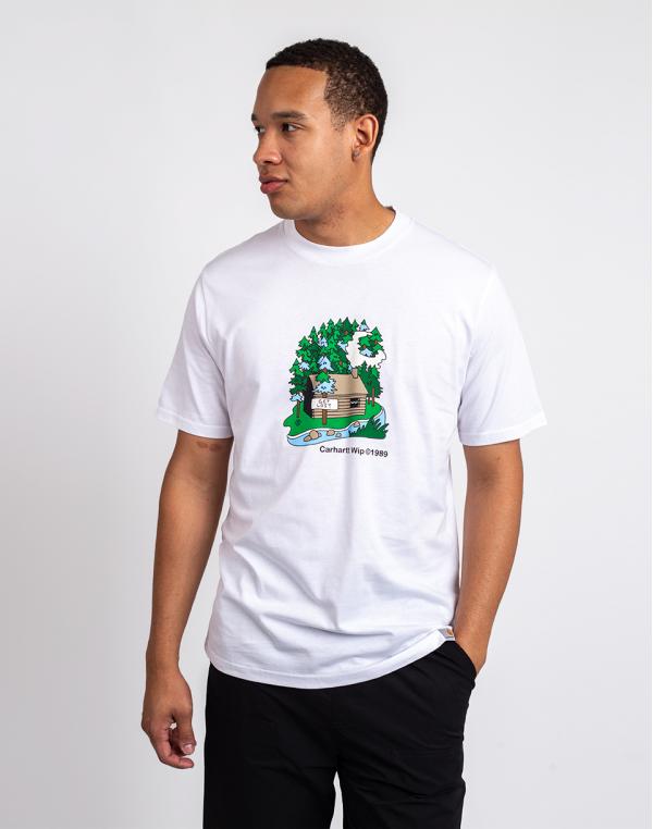 Tričko Carhartt WIP S/S Cabin T-Shirt White