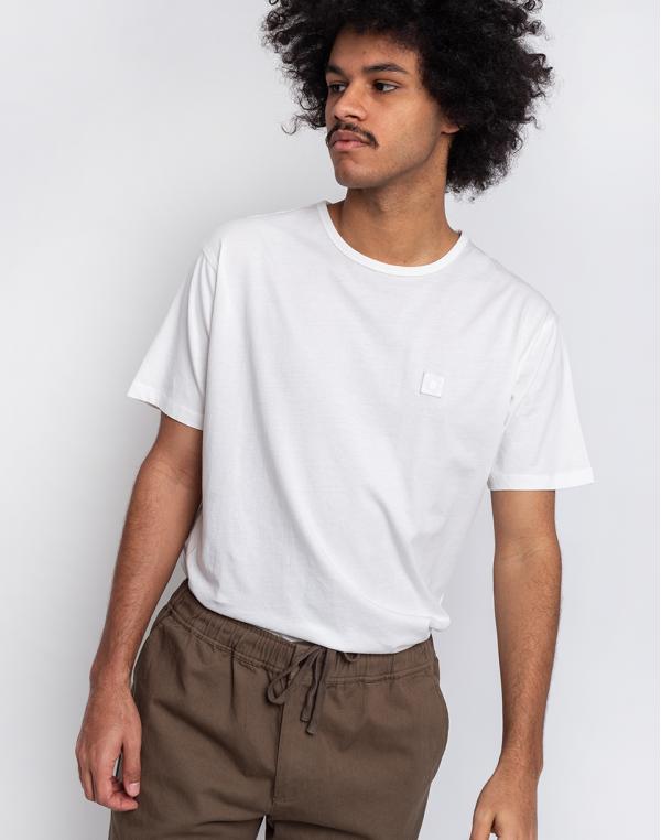 Tričko Thinking MU Sol White Plain T-Shirt SNOW WHITE