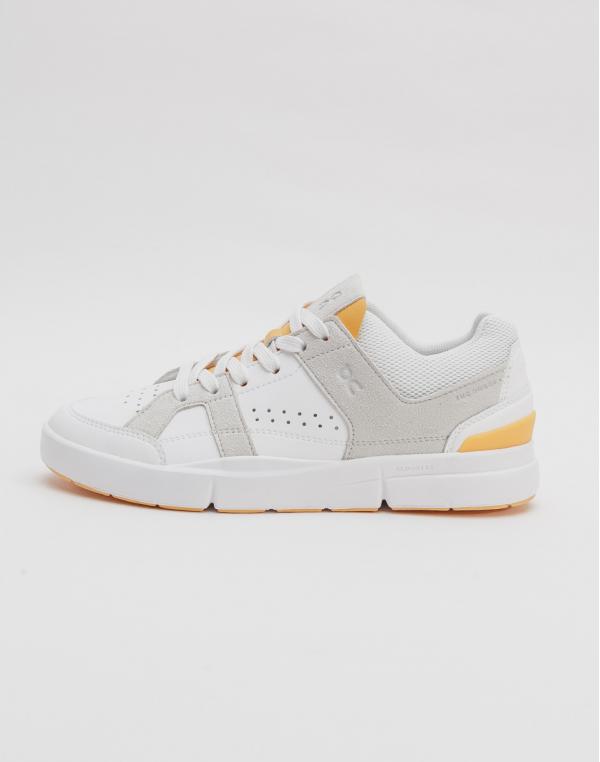 On The Roger Clubhouse White/Saffron 38