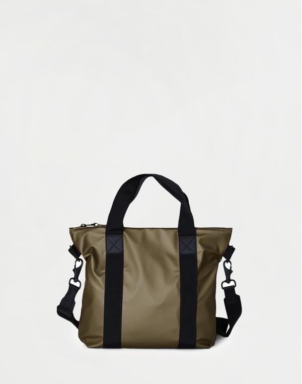 Rains Tote Bag Mini 74 Metallic Mist
