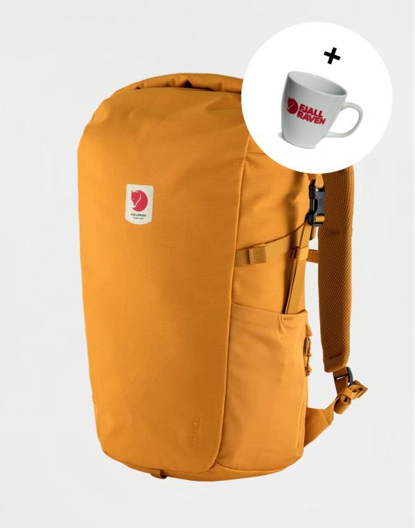 Batoh Fjällräven Ulvö Rolltop 30 171 Red Gold