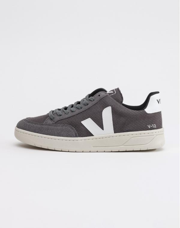 Veja V-12 Grafite White 44