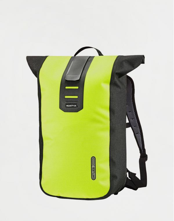 Batoh Ortlieb Velocity 23L High Visibility neon yellow-black reflective 23 l