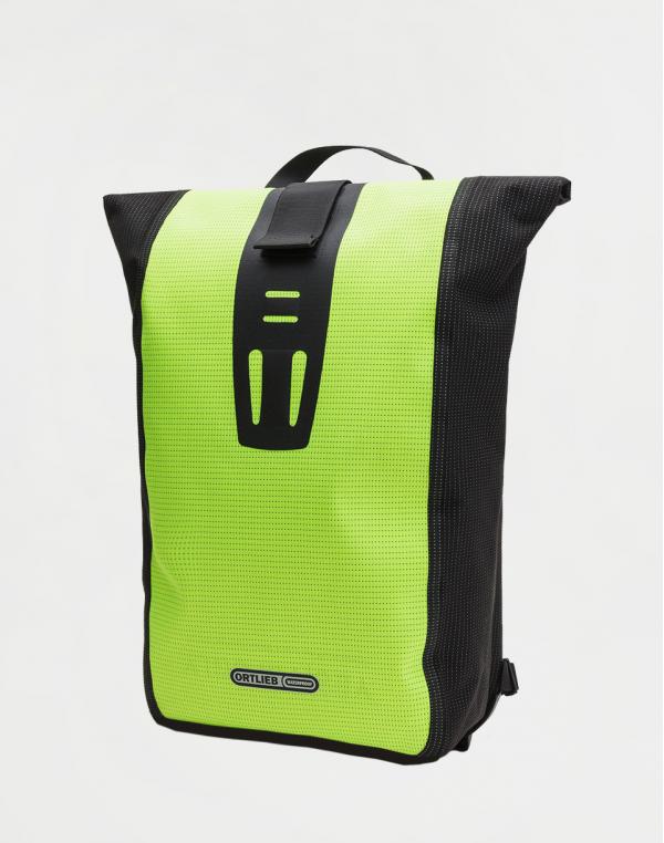 Batoh Ortlieb Velocity High Visibility neon yellow-black reflective 23 l