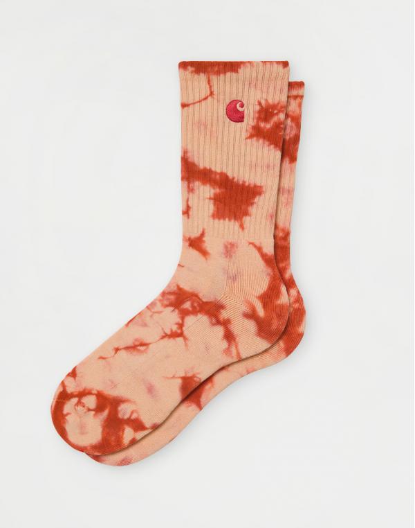 Carhartt WIP Vista Socks Elba / Grapefruit