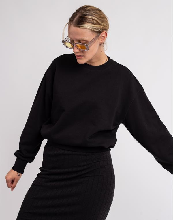 Carhartt WIP W' Casey Sweatshirt Black / Silver S