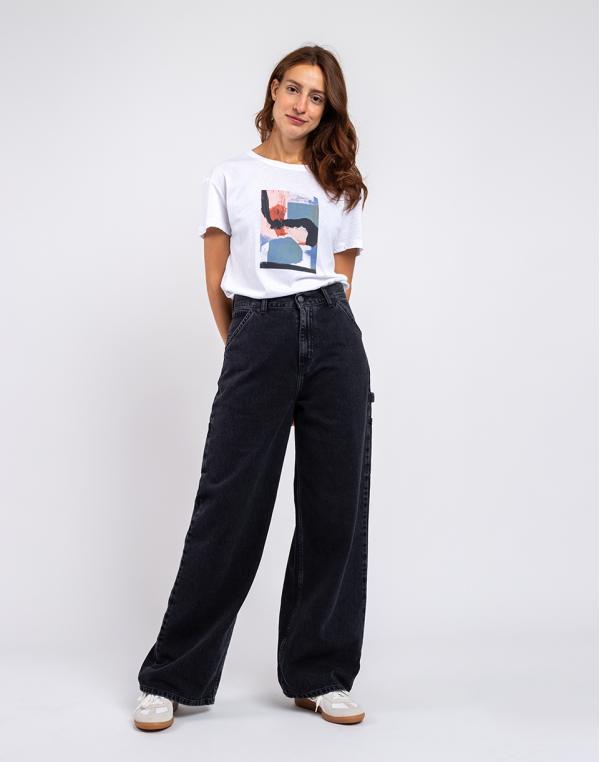 Carhartt WIP W' Jens Pant Black stone washed 26