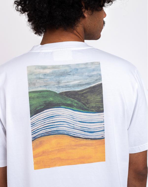 Tričko Forét Wave T-Shirt WHITE