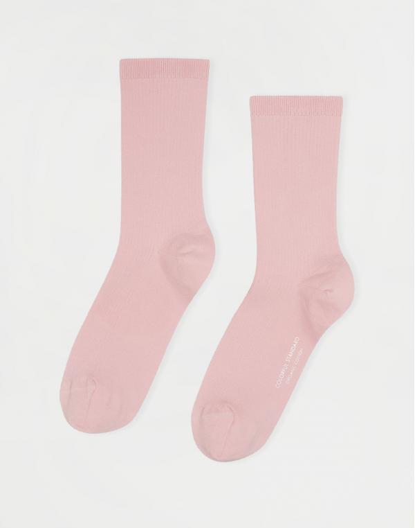 Colorful Standard Women Classic Organic Sock Faded Pink