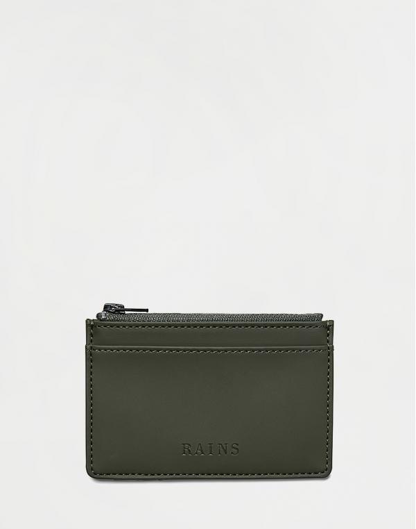 Rains Zip Wallet 03 Green