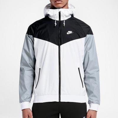 Nike Windrunner White/ Black/ Grey